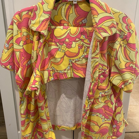 Frankies Peace Terry 2pc Set - Picture 3 of 3